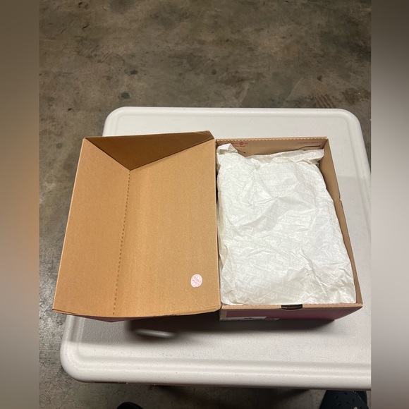 Vans “Filmore” Hi Suede/Canvas Chili Pepper Size US Mens 8 Red/White - Picture 7 of 9